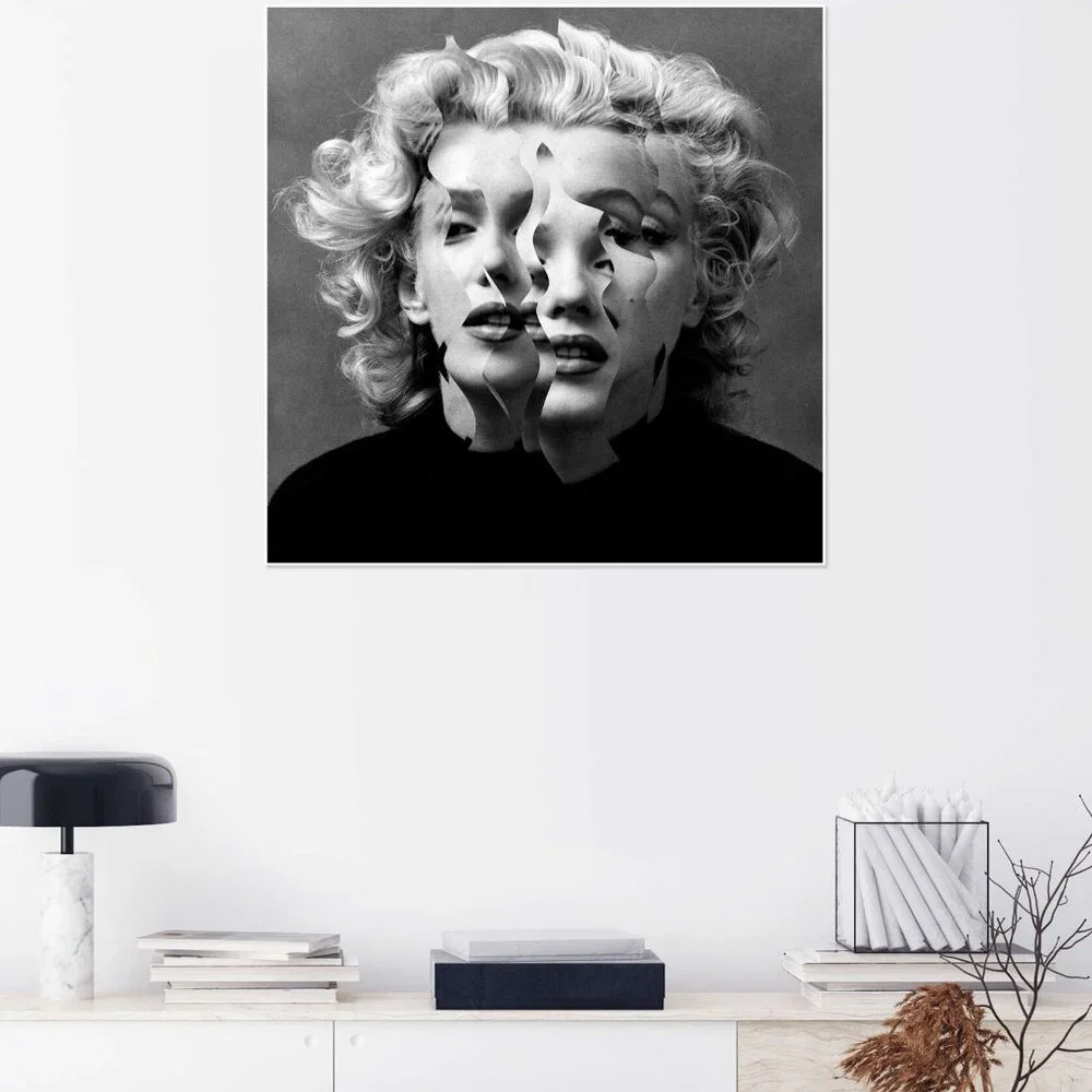 Fragmented Marilyn Art Print Abstract by Marko Köppe 12